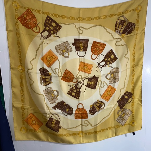 Versace Accessories - Authentic vintage versace silk scarf